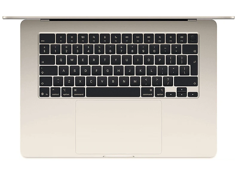APPLE MacBook Air 15 pouces - M4 - 16 GB - 256 GB - Starlight - QWERTZU – Image 3