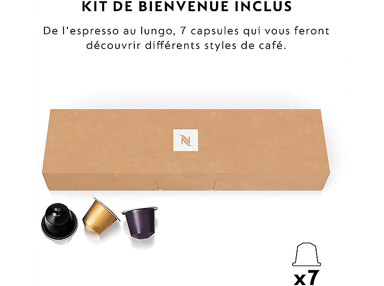 DE LONGHI Nespresso Lattissima One Evolution Blanc (EN510.W) Nespresso Original Blanc – Image 8