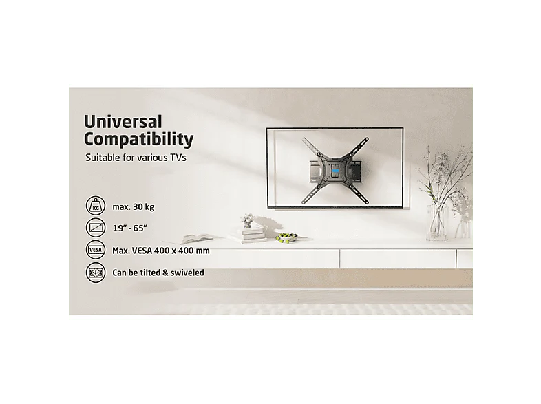 ISY ITV-3200-1 - Support TV 19-65" – Image 6