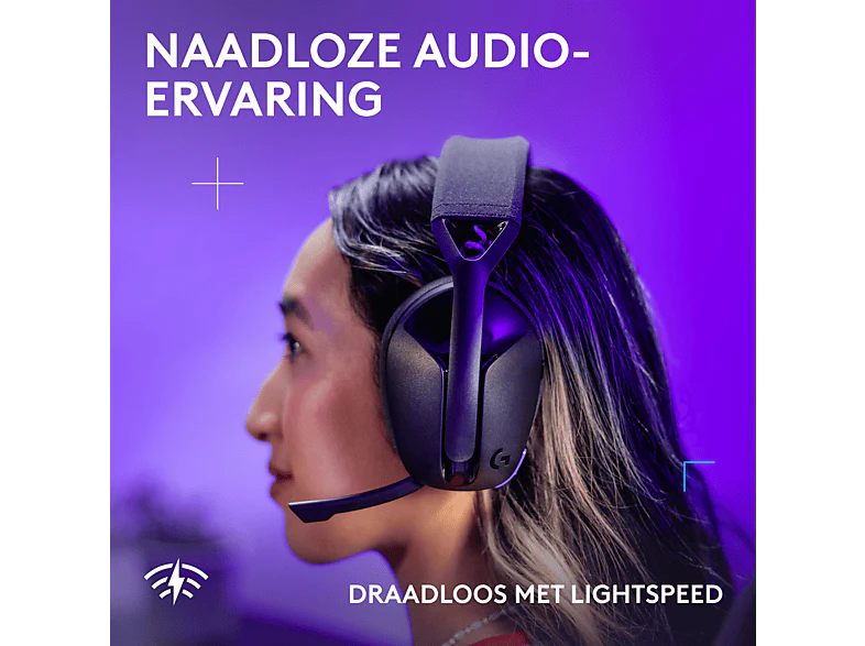 LOGITECH Casque Gaming G321 LIGHTSPEED Wireless Noir – Image 5