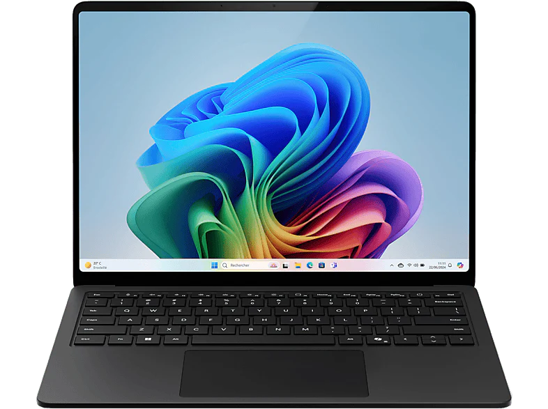 MICROSOFT Surface Laptop - 13.8 pouces - Snapdragon X Elite - 16 GB - 512 GB - Graphite - Copilot+ PC