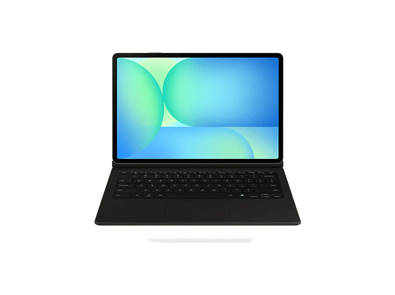 SAMSUNG Étui Book Cover Clavier AZERTY Tab S9/S9 FE Noir (EF-DX725BBFGBE)